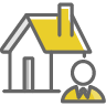 home improvement residential icon